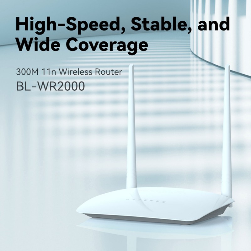 Wireless Router Professional High Speed 300Mbps WiFi Hotspot Router with