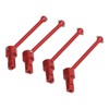 Front Rear Drive Shaft Aluminum Alloy Driveshaft CVD for Traxxas