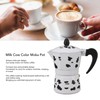 Milk Cow Color Moka Pot Aluminum Coffee Pot Coffee Maker
