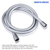 ieron 1.5M/59 Inch PVC Smooth Shower Hoses, Universal Flexible Anti-Kink