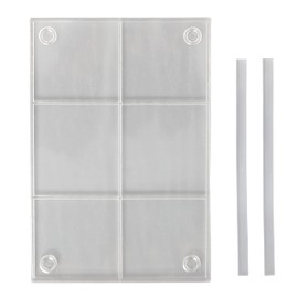 Padico PDC403348 Clear Board with 2 Liner Molds, Transparent