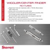 Starrett Wiggler or Center Finder with Attachment Set - 828B,