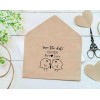 Trodat Custom Save The Date Wedding Stamp, Custom Rubber Stamp,