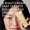 Acure Crema Facial Nocturna Diseñada Igualar Tono Textura Piel Mientras