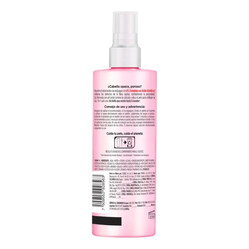 Acidifier L'Oreal Paris Elvive Glycolic Gloss 200 ml