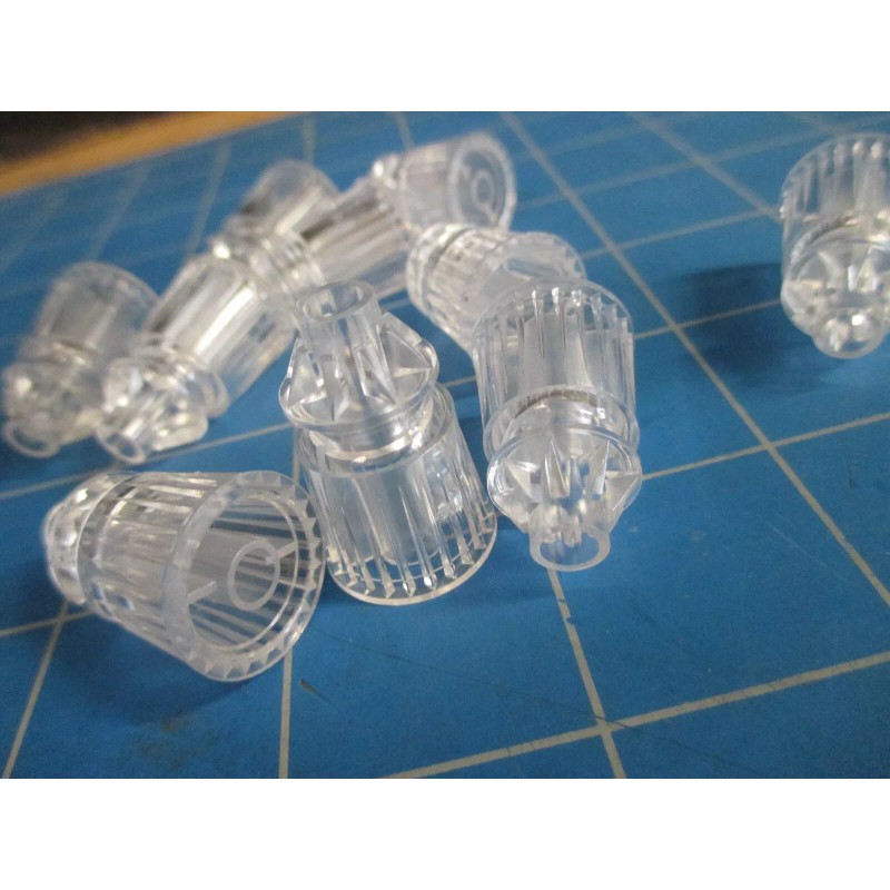 Lot of 10 NEW Pinball Machine Plastic Translucent Star Posts
