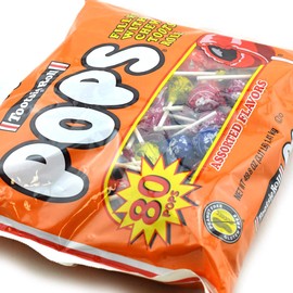 Tootsie Roll Pops Assorted Flavors, 80 Count Bag