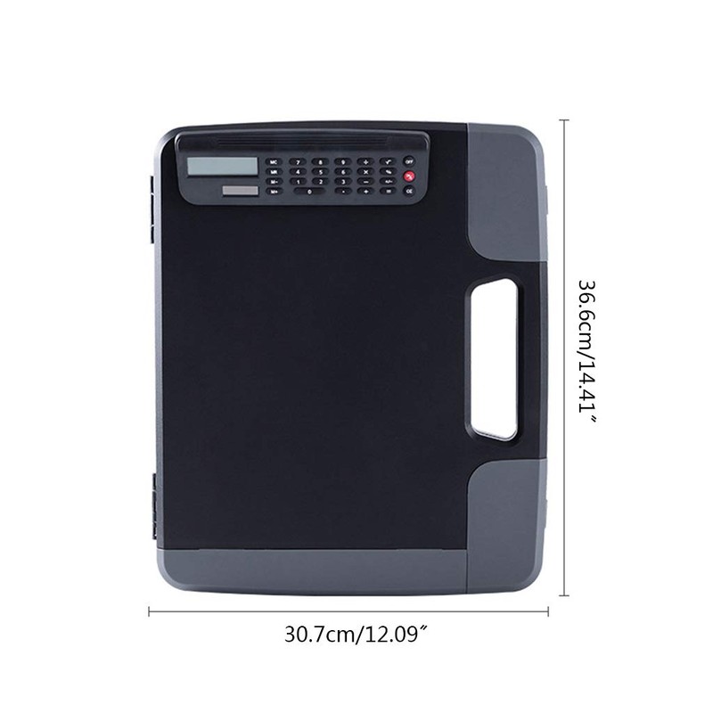 Portable Clipboard Storage Plastic Case for A4 Sizes, Clipboard with