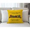 Moslion Book Pillows Decorative Throw Pillow Cover Motivational Quote The