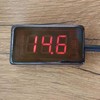 Motorhead Motorcycle Compact Voltmeter Voltmeter Mini Meter Waterproof Small Voltmeter