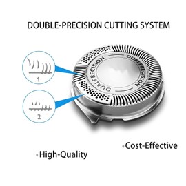 HQ8 Replacement Heads blades for Philipss Norelcos Aquatec Shavers HQ8 Replacement Razor Blades Compatible with Shavers AT810 AT880 PT720 AT815 HQ8505 Heads 6Pack