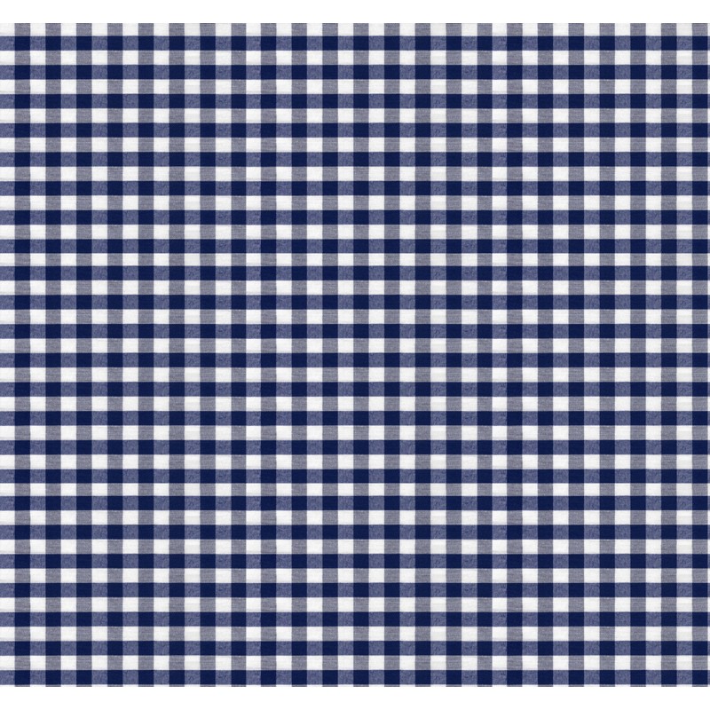 Martina Home TEFLONATED TABLECLOTH MADE Petit Vichy Marino 240X140 CM