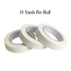 Lazybug studio Masking Tape 0.75 Inch, 12 Pack White Masking