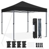 Yaheetech 8x8 Pop Up Canopy Easy Set-up Tent, Portable Outdoor