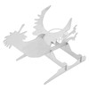 Stainless Steel Chicken Stand Removable Portable MotorcycleShape BBQ Roaster Stand