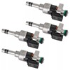 PENXD 55577403 4pcs Stainless Steel Fuel Injector, Compatible with Chevy