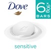 Dove Beauty Cream Bar Sensitive Soap (6 x 90g bars)