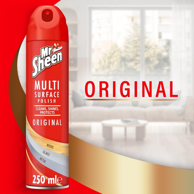 Mr Sheen Mr Sheen Multi-Surface Polish Original 250ml Pack of