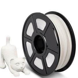PLA/ PLA+/PLA META 1KG Standard Filament Neatly Wound 1.75mm ±0.02mm Accuracy Springtok for Easter day Mother‘s day gift print for fun:_PLA White
