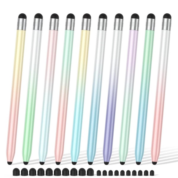 Dilizu Stylus Pen for Touchscreen, 10Pcs High Sensitivity & 10