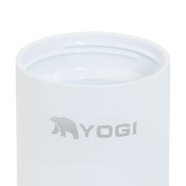 YOGI Voyager One Ceramic Lined All-In-One Tumbler Can Bottle Cooler - 12oz Arctic White