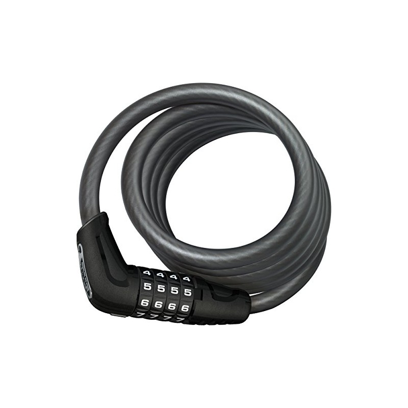 ABUS, 5510C Unisex Adulto, Black, 180 cm