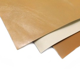 Genuine Leather (Beige, A5 x 3 Piece Set)