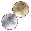 110cm Round Reflector 2 in 1 Collapsible Round Photography Reflector