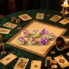QUTHZZHY D&D D20 D12 D10 D8 D6 D4 - Set