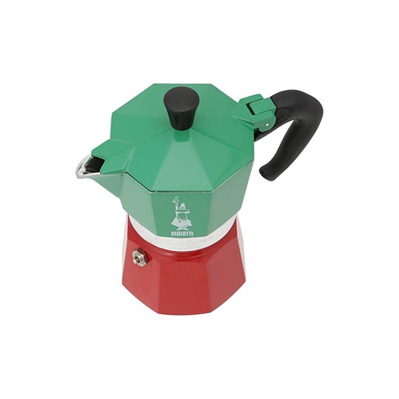 Bialetti Moka Express 3 Cups (Italia- Multicolor): Italian Made