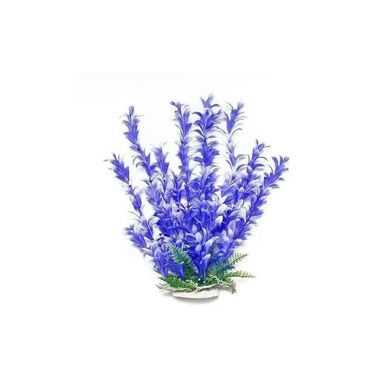 Aquatop 6-inch Bacopa-Like Aquarium Plant with Weighted Base – Fish