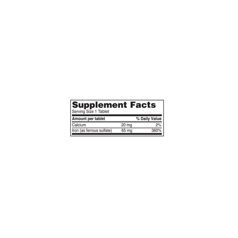 Ferrous Sulfate 325mg Iron Supplement (2-Pack) | Iron Pills |