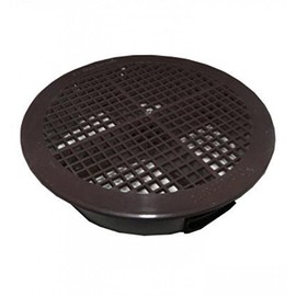 BM406B Brown 3" Round Soffit Vent