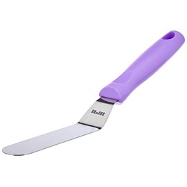 IBILI ESPATULA ACODADA INOX 15 cm, Stainless Steel, Silber/lila, 15 x 4 x 1 cm