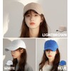 Laquest Cotton Simple Baseball Cap, Regular Size/Large Size (Up to