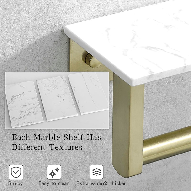 JOMANDAN 304 Wall Mounted Toilet Paper Holder, Toilet Paper Phone