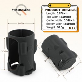 49-16-2854 Protective Boot for M18 Fuel 1/2 3/8 in Compact Impact Wrench 2854-20 Protective Boot Compatible with Milwaukee M18 2854-20 2855-20 2855P-20 Protective Boot