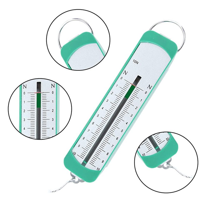 2 Pcs Newton Meter 10N Spring Meter Bar Dynamometer for