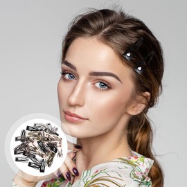 40pcs Hair Clips for Women Hair Accessories for Girls Snap Clips Girls Hair Accessories Womens Hair Clips Snap Hair Clip Hair Clips for Girls Hair Pin for Girls Hair Clips Girls