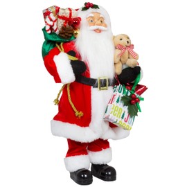 Christmas Paradise Standing Santa Claus Carl 45 cm Red Decorative Figurine Santa