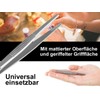 Straight anatomical tweezers 9.0 cm made of stainless steel in