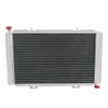 Cubauto Aluminum Radiator Replacement for Can-Am Maverick Commander MAX 1000