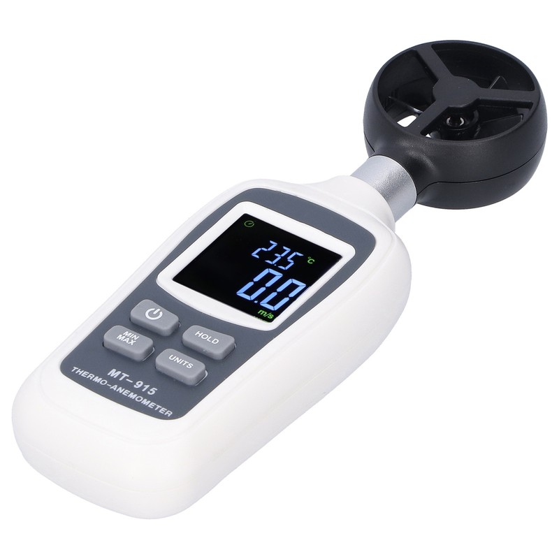 MT‑915 Mini Digital Anemometer LCD Handheld Wind Speed Gauge Meter