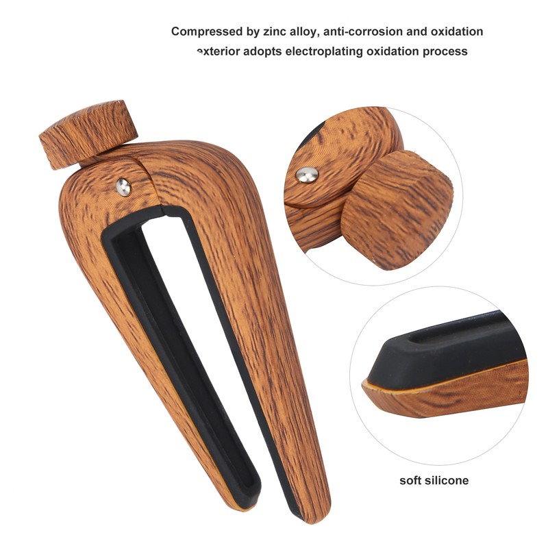 Flanger Guitar Capo Ukulele Tuning Tension Multifunction Musical Instrument AccessoriesDark