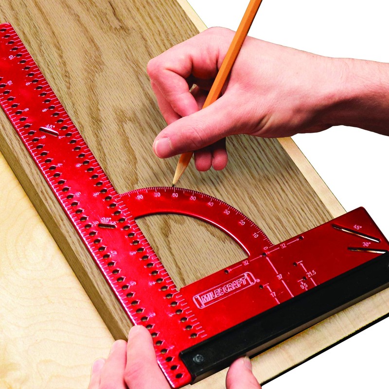 Milescraft 8410 MC-Square300 Imperial Framing Square – 12” x 8”