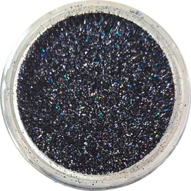 Nail Ssen Nail Art Shiny Black Glitter / 네일쎈 네일아트 샤이니 블랙글리터