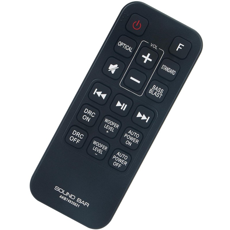 AKB74935621 Replacement Remote Control Applicable for LG Sound Bar SJ2