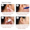 Silver Ear Piercing Gun Kit - Disposable, Mixed Colors, Safety