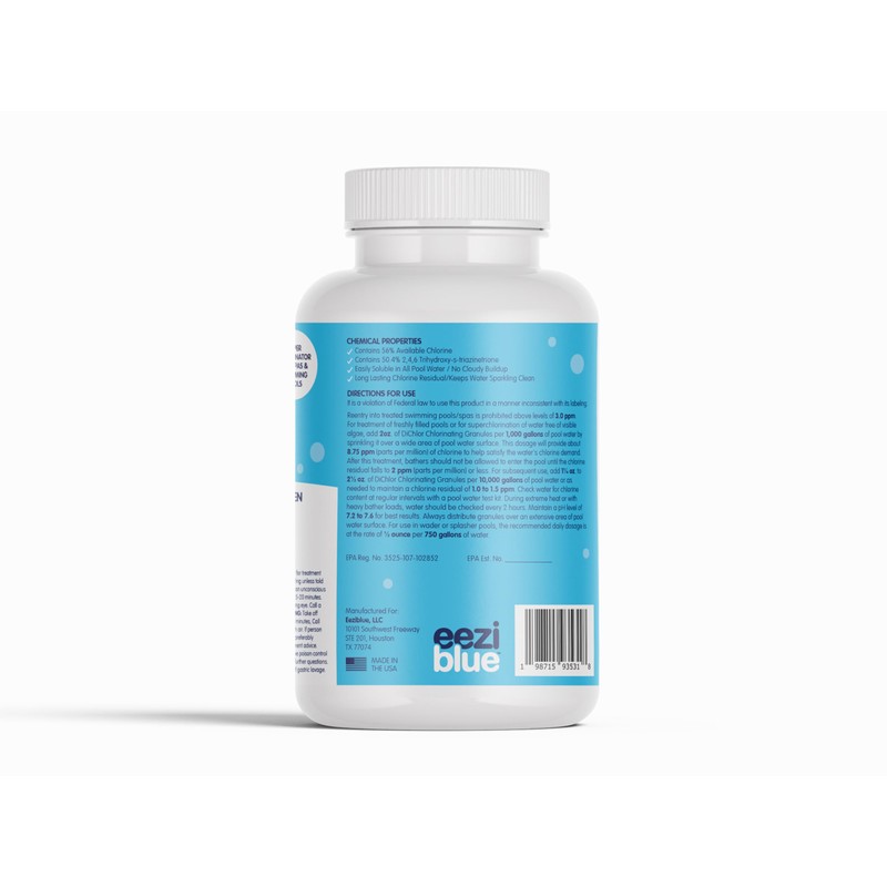 Dichlor Chlorinating Granules - Pool Chlorine Granules for Swimming Pool,