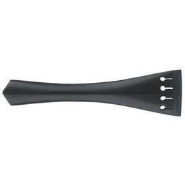 GEWA Tailpiece Cello - Hill model, Black rings Ebony 4/4